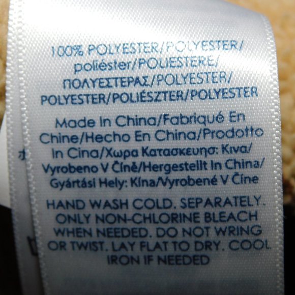 Chaps Petite Womens Medium Faux Brown Suede Shearling Open Vest - Picture 3 of 8